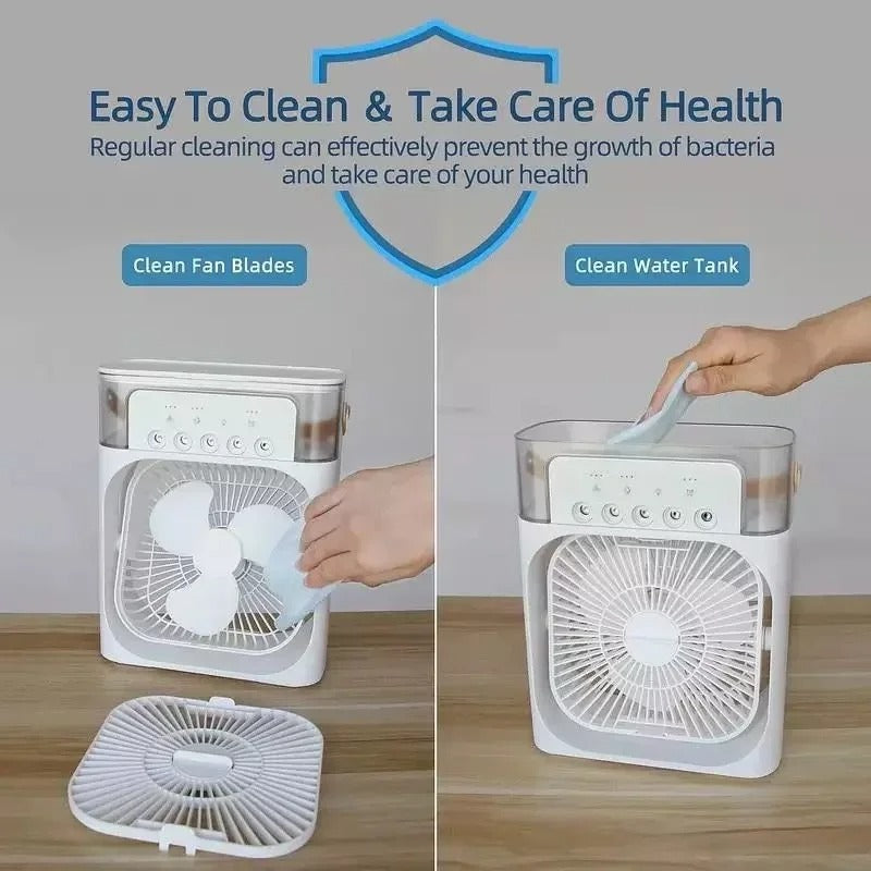 Portable Mist Air Cooler – Mini AC Fan & Humidifier