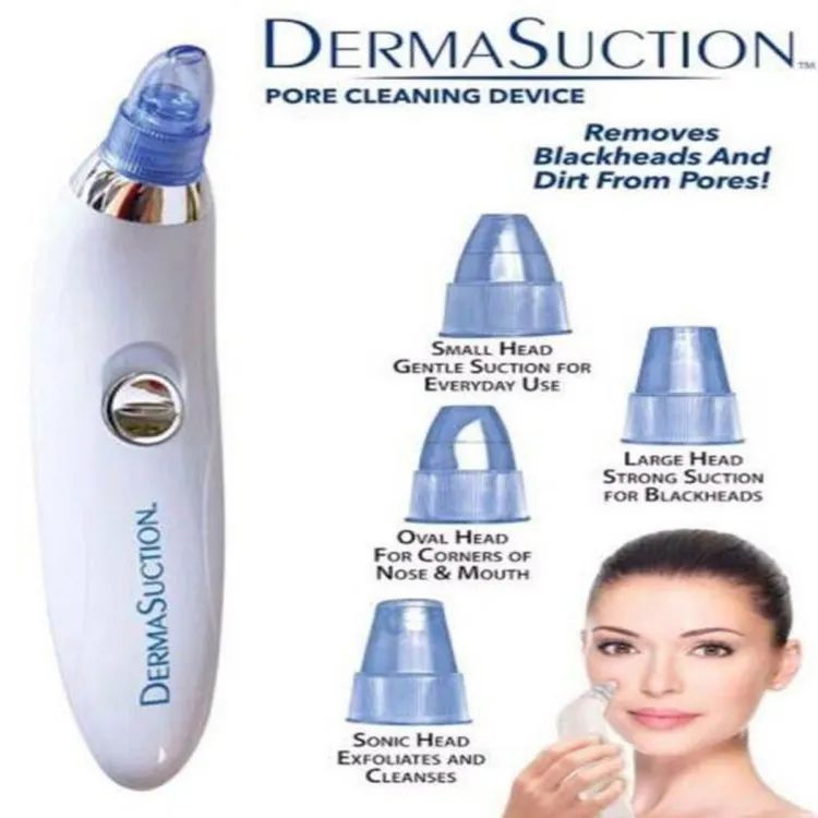 Original Blackhead Remover Pore Vacuum Cleaning Tool Pimple Sucker & Facial Cleaner Device for Pores Acne Nose Skin
